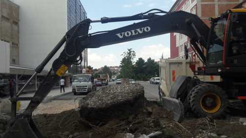 Gazi Caddesi Fatih Caddesi’ne bağlama çalışmaları sürüyor
