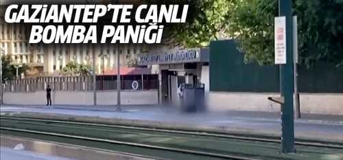 Gaziantep'te canlı bomba paniği