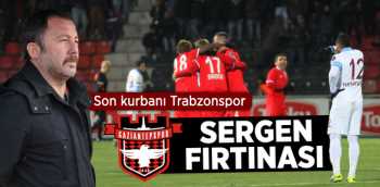 Gaziantepspor, Trabzonspor'u 3-2 Yendi