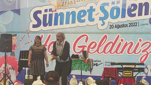 Geleneksel Sünnet Şöleninde Doyasıya Eğlendiler 