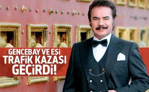 Gencebay ve eşi Sevim Emre kaza geçirdi