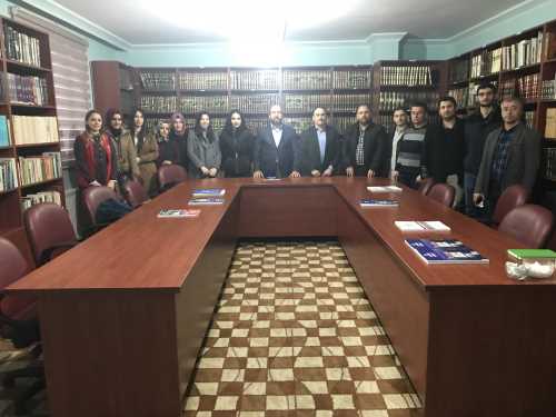 GENÇLİK MERKEZİNDEN ENSAR VAKIFIN'A ZİYARET