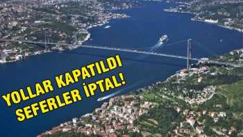 Gezi için Yollar kapatıldı, seferler iptal edildi