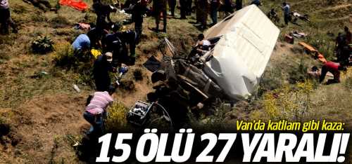 Göçmen Taşıyan Minibüs devrildi