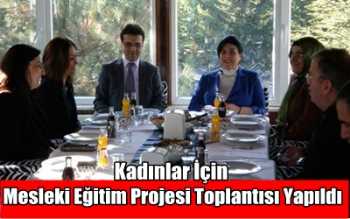 Gönül Elçilerin'den İskilip'li kadınlara Mesleki Eğitim projesi toplantısı yapıldı