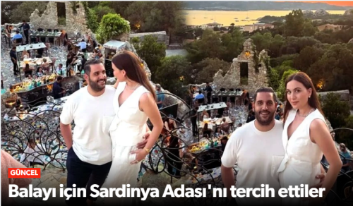 Gözde Çiftin Balayı Durağı  Sardinya!