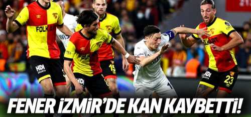 Göztepe 1-1 Fenerbahçe