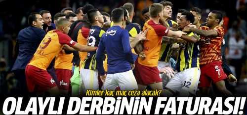 GS- FB maçında olaylara karışanların alacağı cezalar