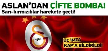 GS'dan 3 imza birden