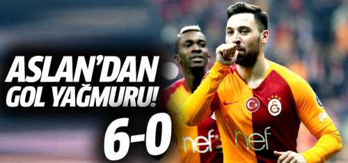 GS'den Ankaragücü'ne gol yağmuru! 6-0