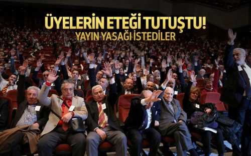 GS'lı üyelerinin etekleri tutuştu! Yayın yasağı istediler