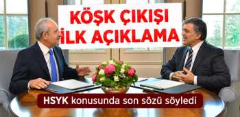 Gül ile Görüşen Kılıçdaroğlu'ndan Açıklama