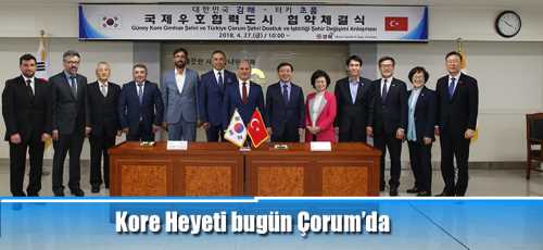 Güney Koreli Misafirlerimiz geldi