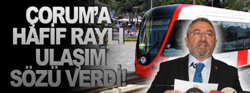 H.İbrahim Aşgın "Hafif Raylı Sistemi yeniden gündemine aldı"