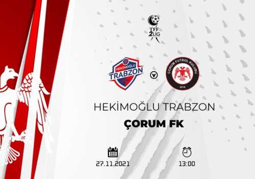 H.Trabzonspor 1 - 1 Çorum FK maç sonucu