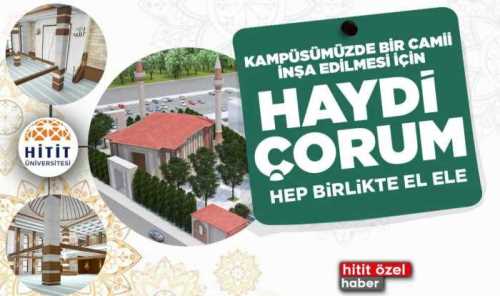 Haberimiz ses getirdi ve Kampüse cami yapılması için toplandılar!