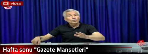 Hafta sonu "Gazete Manşetleri" 