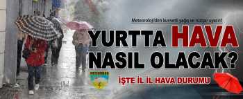 HAFTALIK TÜRKİYE'NİN HAVA DURUMU  2014