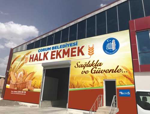 Halk ekmek büfeleri yerlerine monte edilmeye başlandı