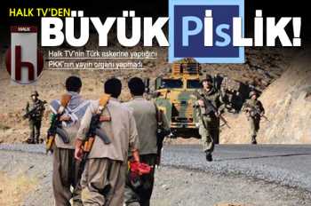 Halk TV'de Türk askerine photoshoplu iftira