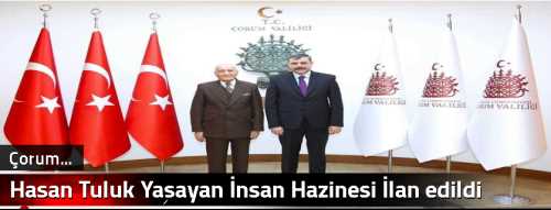 Hasan Tuluk Yaşayan İnsan Hazinesi İlan edildi