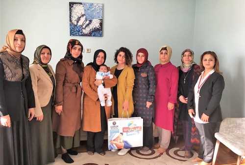 Hatice Külcü’den “Hoş Geldin Bebek” ziyareti