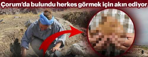 Hattuşa'da 3500 yıllık boğa Kabı bulundu 
