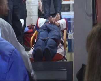 Hava Korsanı Hastaneye Bu Şekilde Getirildi