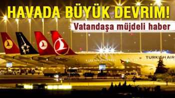 HAVADA BİLET FİYATLARI UCUZLAYACAK