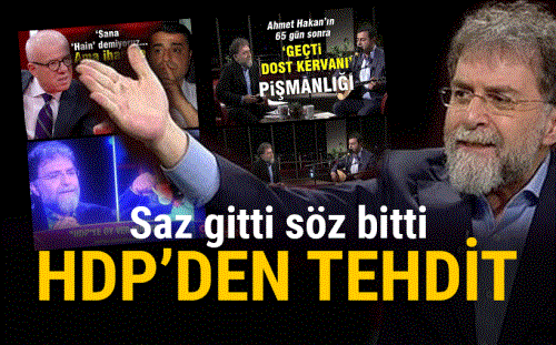 HDP, sosyal medya hesabı üzerinden Hürriyet yazarı Ahmet Hakan Coşkun'un yazısına sert ifadelerle yanıt verdi