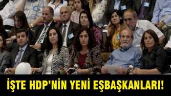 HDP'nin Yeni , eş başkanlarını 
