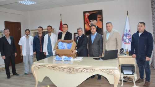 HEM'de cerrahi maske üretmine başladı