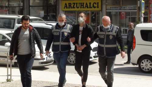 Hırsızlık zanlısı otel odasında yakalandı