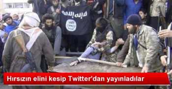 Hırsızlık Zanlısının Elini Kesip Twitter'dan Paylaştılar