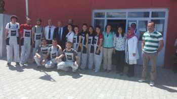 Hitit Üniversitesi Marka Elçileri Kulübü " Eğitime Renk Ver " Projesine Start verdi