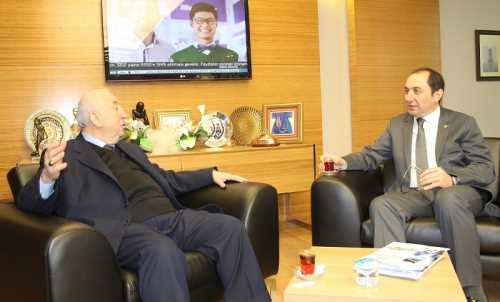 Hitit Üniversitesi Rektörü Prof. Dr. Alkan Ali Yüksel Kavuştu’ya teşekkür ettİ