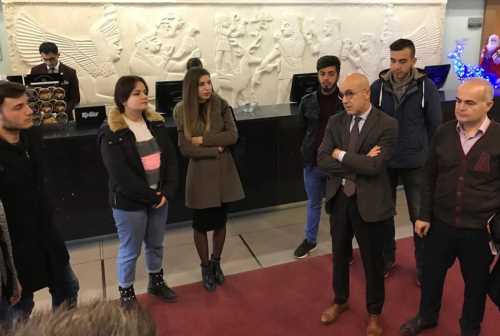 Hitit Üniversitesi Turizm ve Otel İşletmeciliği öğrencilerinden Teknik gezi