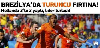 Hollanda  : 2  Şili  :1 