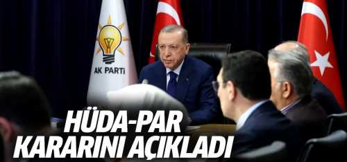 HÜDA-PAR Ak Partiye evet dedi