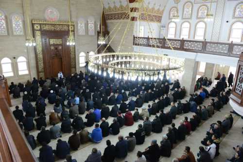  Hz. İbrahim Cami Dualarla Açıldı