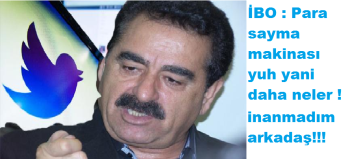 İBO :Para sayma makinası; yuh yani daha neler !