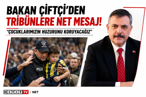 İçişleri Bakanı Çiftçi’den Fenerbahçe Formalı Çocuk İçin Açıklama: Holiganizme Geçit Yok
