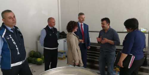 İftar Çadırının Yemekhanesi denetlendi