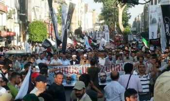 İHH Kudüs ve Mescid-i Aksa’nın Özgürlüğü İçin Yürüyoruz