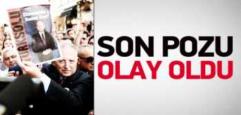 İhsanoğlu'nun son kapak pozu olay oldu