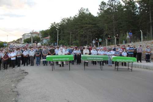 İKİ yavrusunu gözyaşlarıyla uğurladı