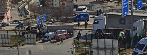 iLim Yayma Kavşağında feci kaza