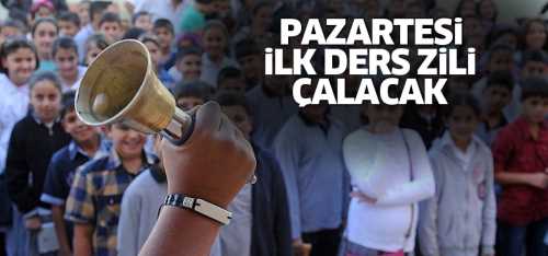 İlk Ders Zili Bu Gün 