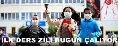 İlk ders zili bugün çalacak