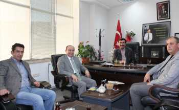 İLYAS DAMAR TİCARET BORSASINI ZİYARET ETTİ